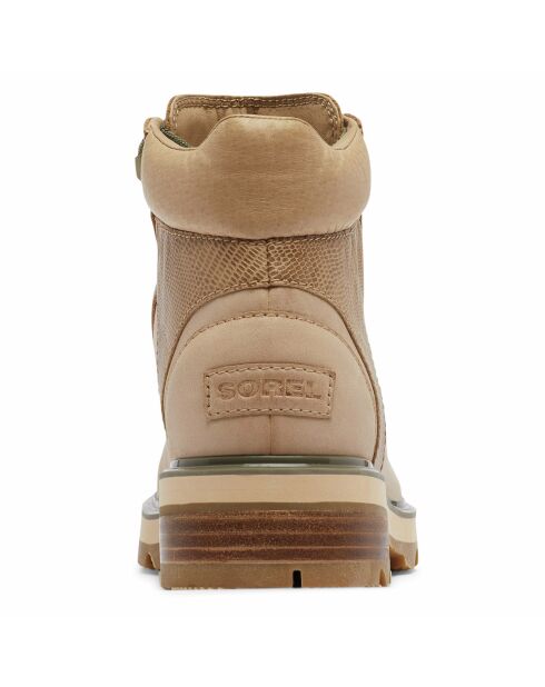 Boots en Cuir imperméables Lennox™ Hiker marron/beige