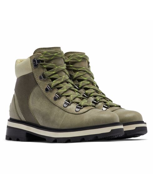 Boots en Cuir imperméables Lennox™ Hiker vertes