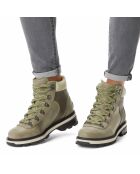 Boots en Cuir imperméables Lennox™ Hiker vertes