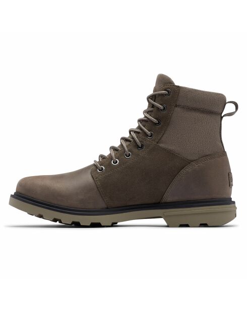 Boots en Cuir imperméables Carson™ Six marron