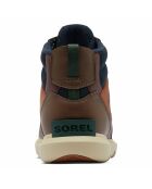 Sneakers en Cuir & Maille imperméables Sorel Explorer™ bleu/marron