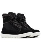 Sneakers en Velours de Cuir & Nylon imperméables Sorel Explorer™ Mission noires