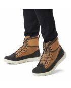 Sneakers en Velours de Cuir & Nylon imperméables Sorel Explorer™ Mission marron