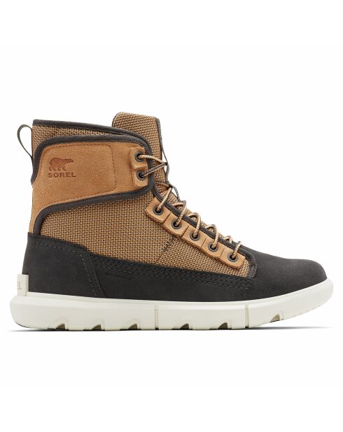 Sneakers en Velours de Cuir & Nylon imperméables Sorel Explorer™ Mission marron