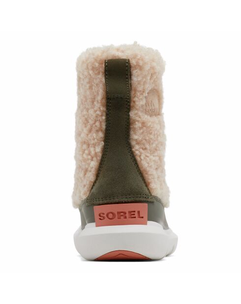 Boots fourrées imperméables Sorel Explorer™ Cozy beiges