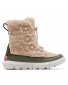 Boots fourrées imperméables Sorel Explorer™ Cozy beiges