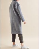 Manteau en Laine mélangée Mamma gris