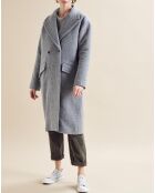 Manteau en Laine mélangée Mamma gris