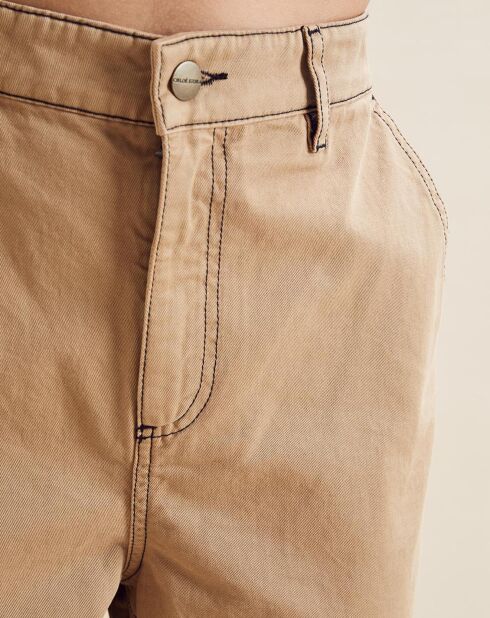 Pantalon Porto camel