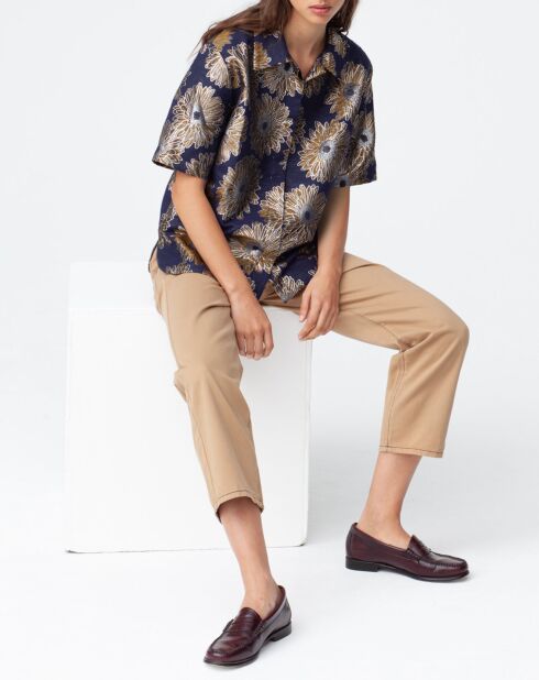 Camelkleurige broek Porto