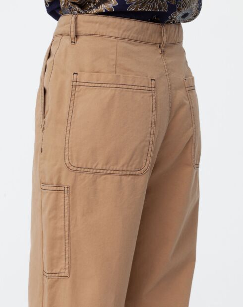 Pantalon Porto camel