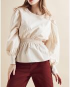 Blouse Beirut écrue