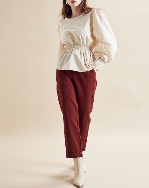 Blouse Beirut écrue