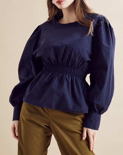 Blouse Beirut bleu marine