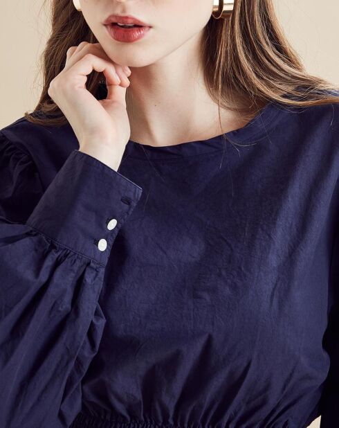 Blouse Beirut bleu marine