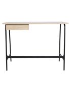 Bureau Stanford marron/noir - 100x75x50 cm