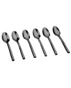 6 Petites cuillères Olaf noires