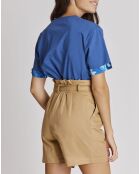 T-Shirt Falbala bleu