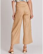 Pantalon 100% Lin Maiwen beige