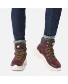 Sneakers en Cuir imperméables Kinetic™ Breakthru Conquest bordeaux