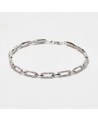 Ausar Diamonds Armband aus 1 Karat Weißgold