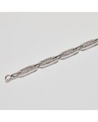 Ausar Diamonds Armband aus 1 Karat Weißgold