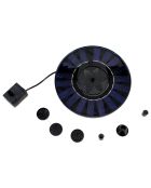 Fontaine solaire noire