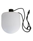 Lampe résine à suspendre USB 200 Lumens noir/blanc