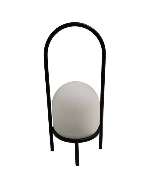 Lampe résine sur 4 pieds USB 200 Lumens noir/blanc