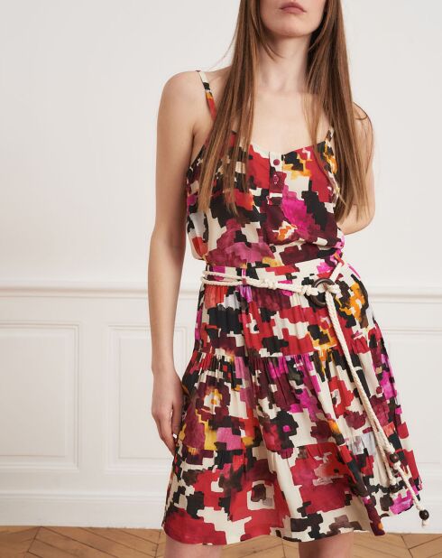 Beatrice mehrfarbiges Top