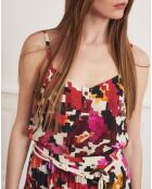 Top Beatrice multicolore