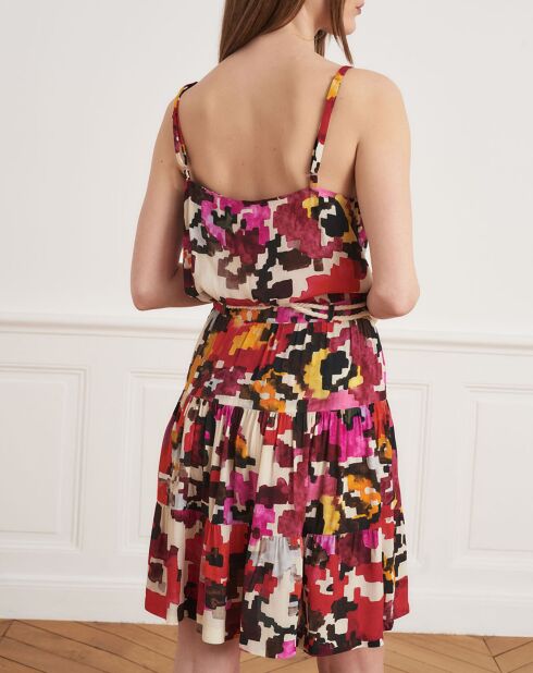 Beatrice mehrfarbiges Top