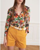 Short Sylvestre safran