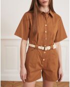 Combinaison Colombe camel