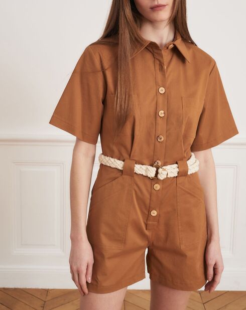 Combinaison Colombe camel