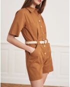 Combinaison Colombe camel