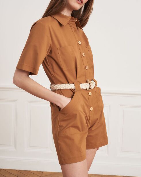 Combinaison Colombe camel