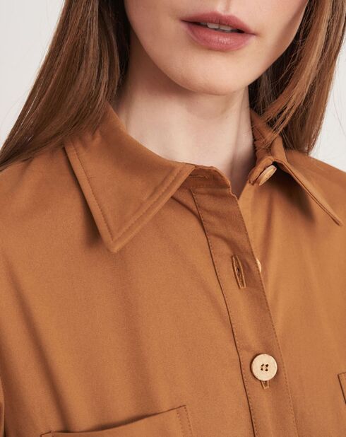 Combinaison Colombe camel