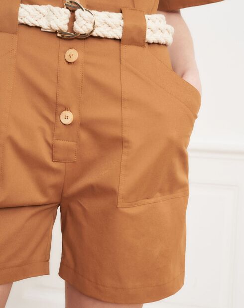 Combinaison Colombe camel