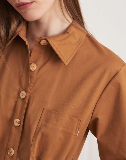 Combinaison Colombe camel