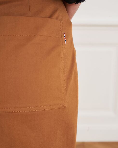 Gonna Jordan in cammello