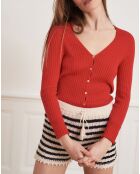 Gilet Micha rouge
