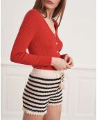 Gilet Micha rouge