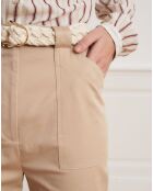 Pantalon droit Patrice beige