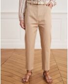 Pantalon droit Patrice beige