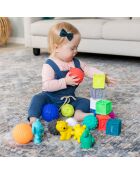 Coffret d'activité balles, blocs & compagnons