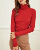 Pull en Laine mélangée Prestige rouge