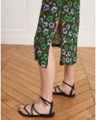 Robe Rachel capucine multicolore
