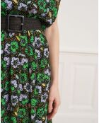 Robe Rachel capucine multicolore
