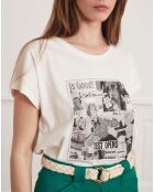 T-Shirt Terry écru